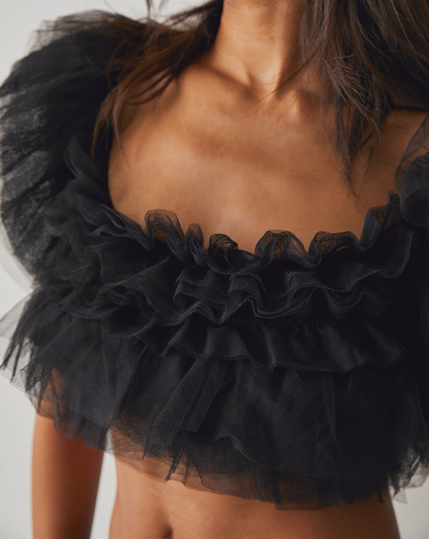 Birthday Cake Ruffle Cami In Black Free People Canada