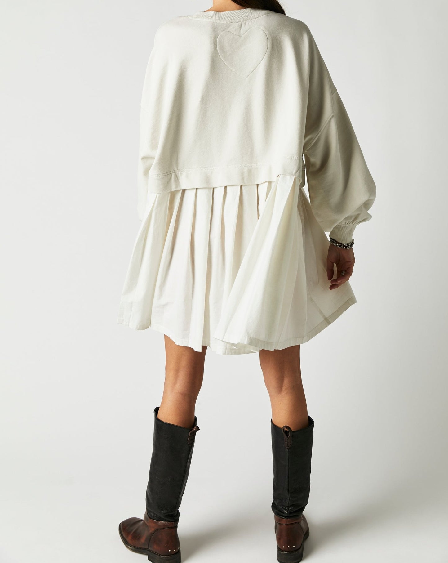 Eleanor Sweatshirt In Grey Combo Free People Canada