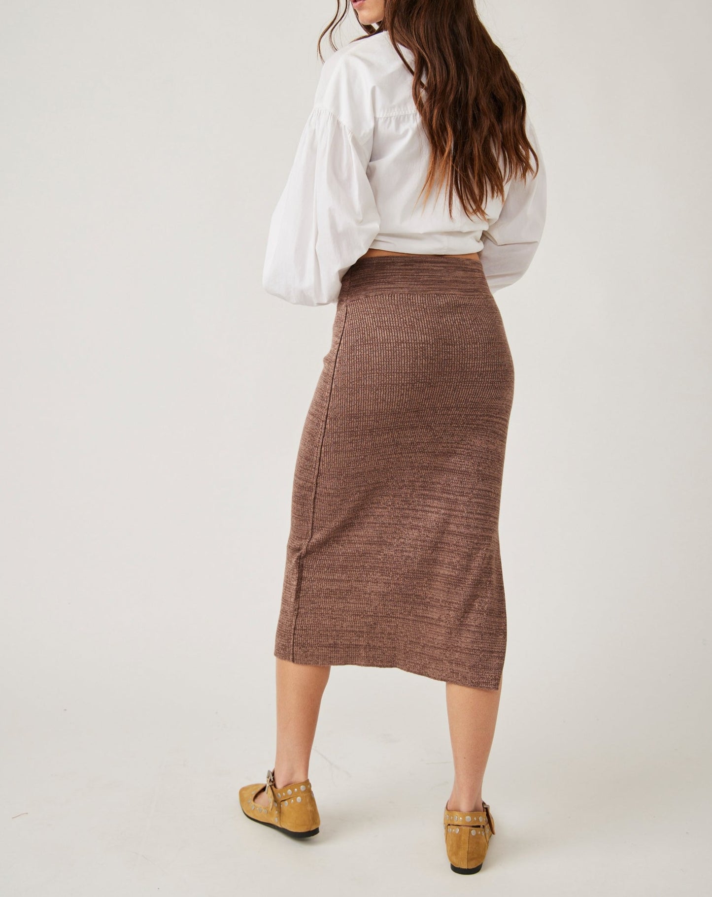 Golden Hour Midi Skirt Free People Canada