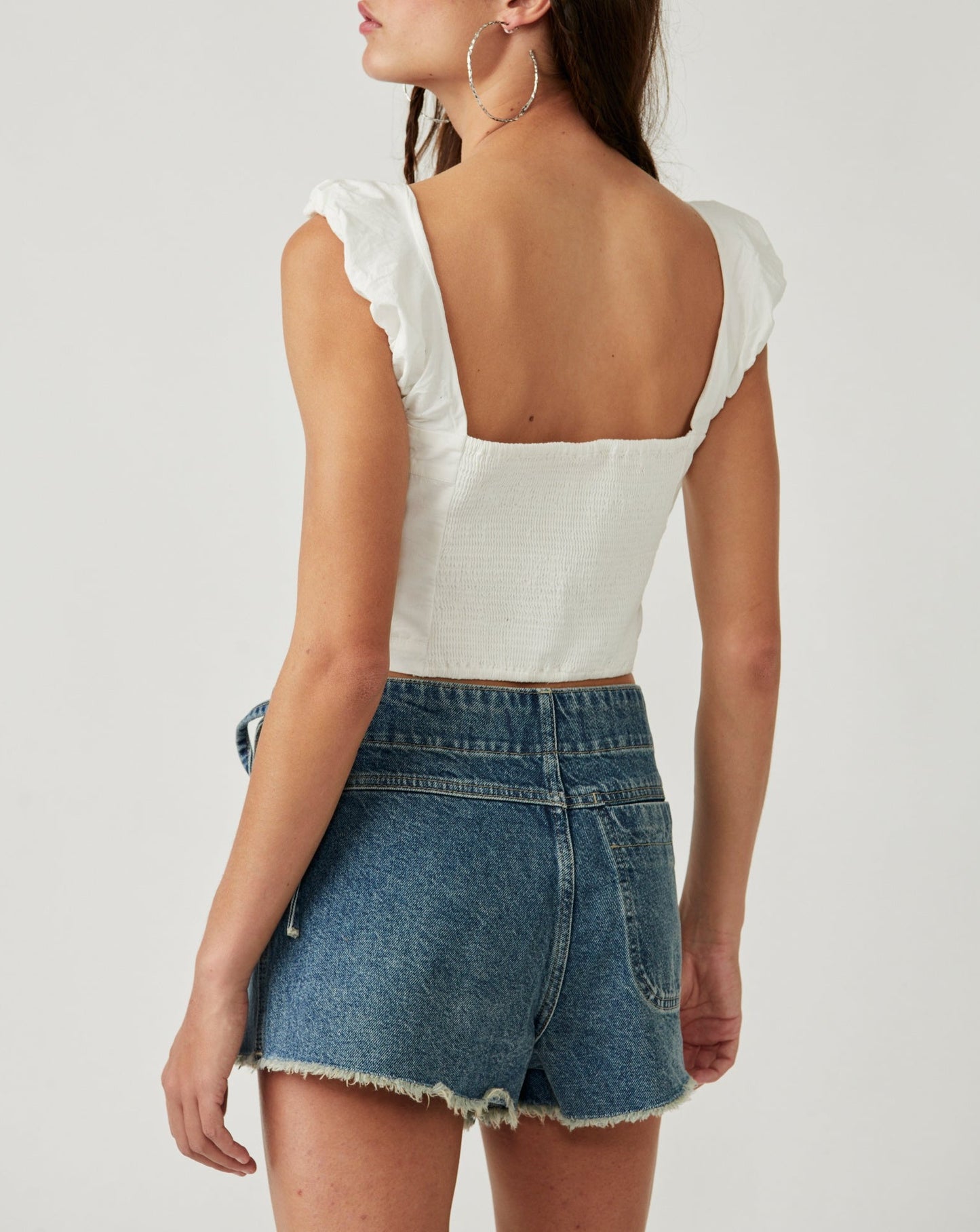 Ashley Tank Free People Optic White