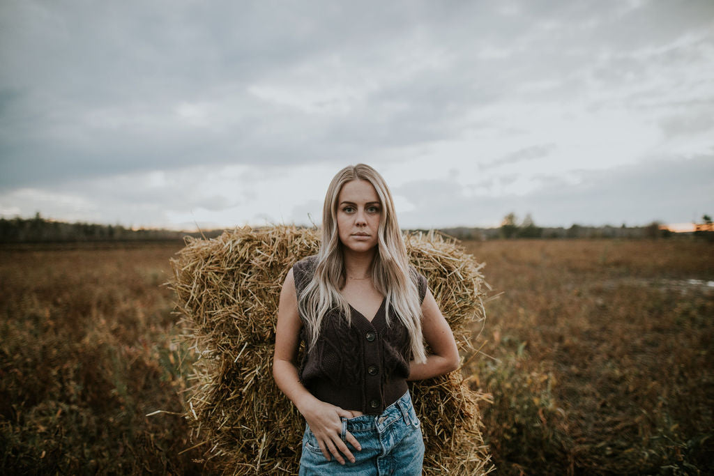 Denson Cable Vest Free People