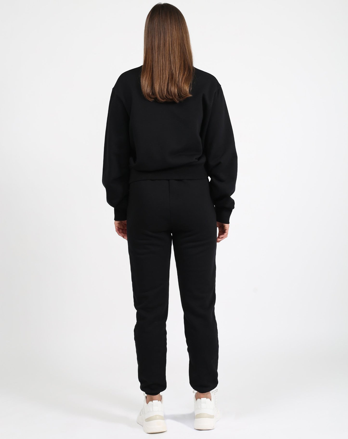 Brunette Basics High Rise Best Friend Jogger In Black