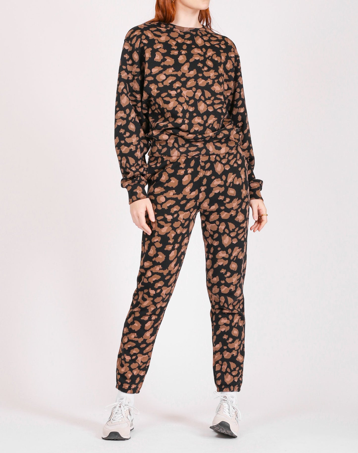 Leopard Print High Rise Best Friend Jogger