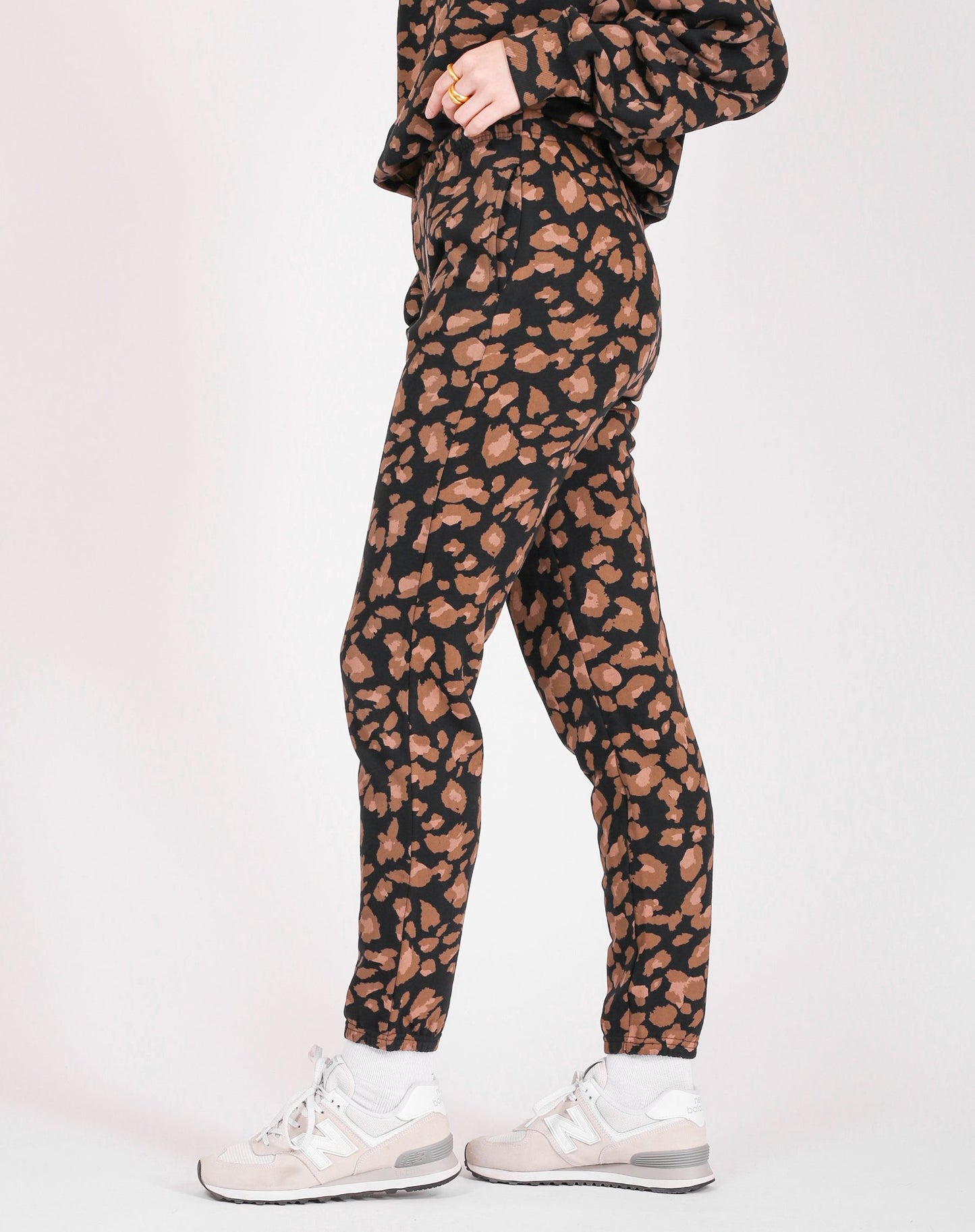 Leopard Print High Rise Best Friend Jogger