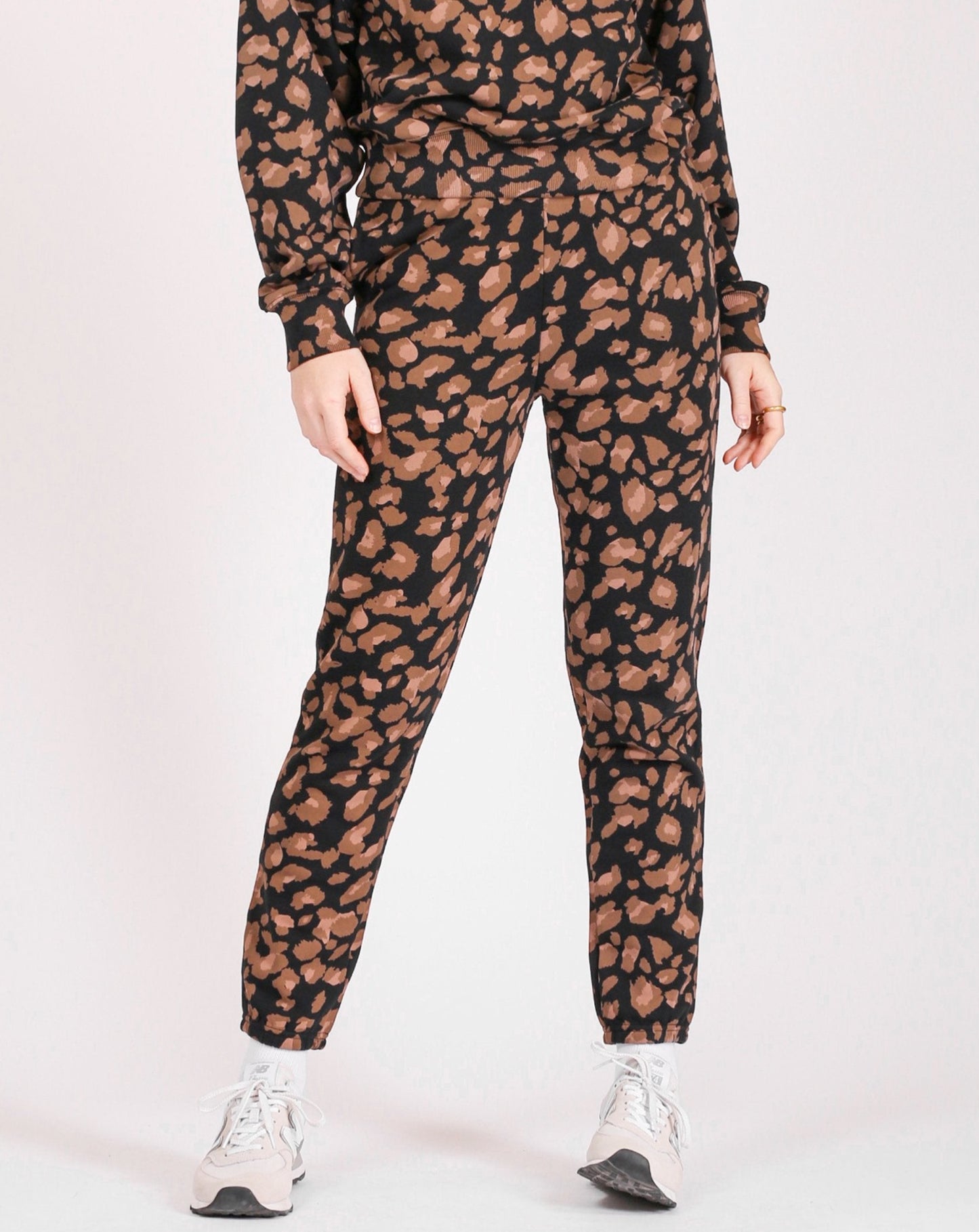 Leopard Print High Rise Best Friend Jogger