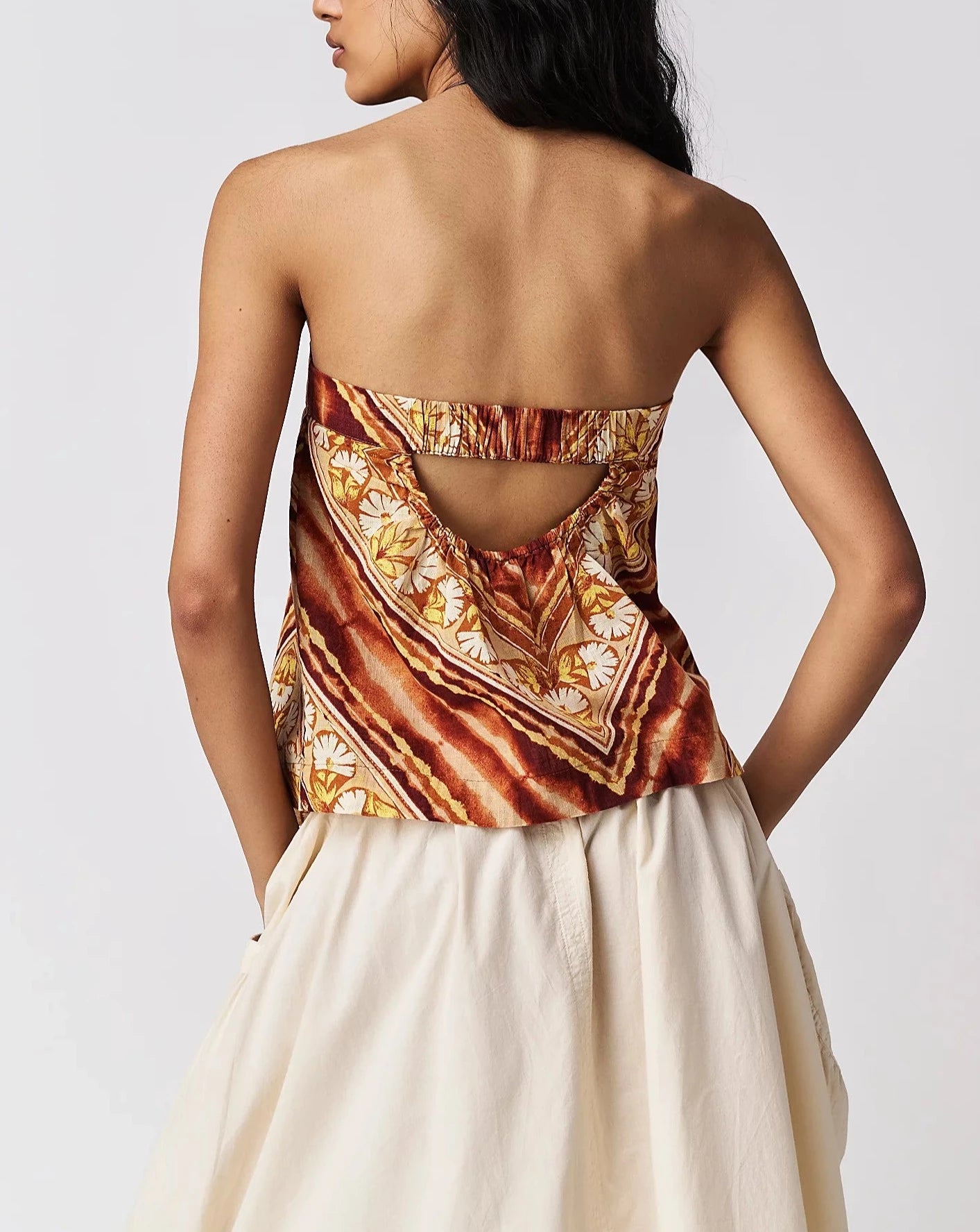 Kendra Printed Top Free People