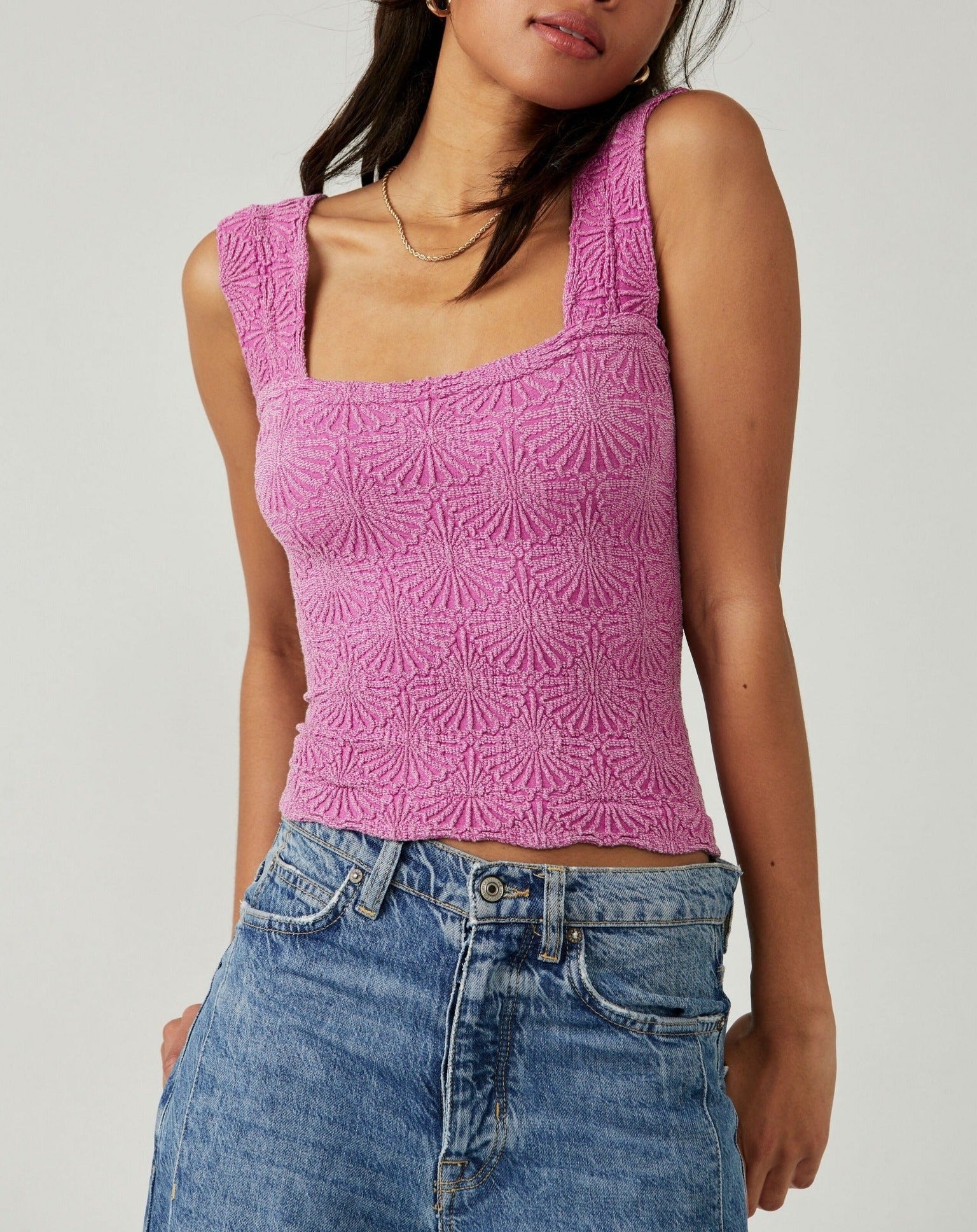 FREE PEOPLE INTIMATELY LOVE LETTER CAMI - EVENING HAZE 938 – Work
