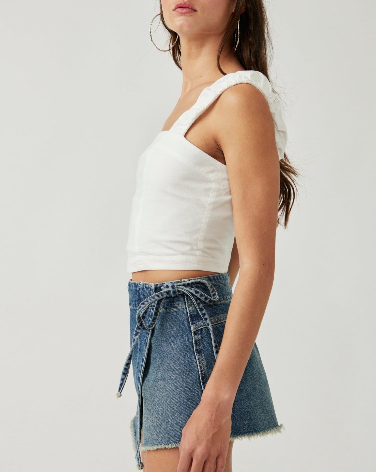 Ashley Smocked Tank Free People – The Details Boutique