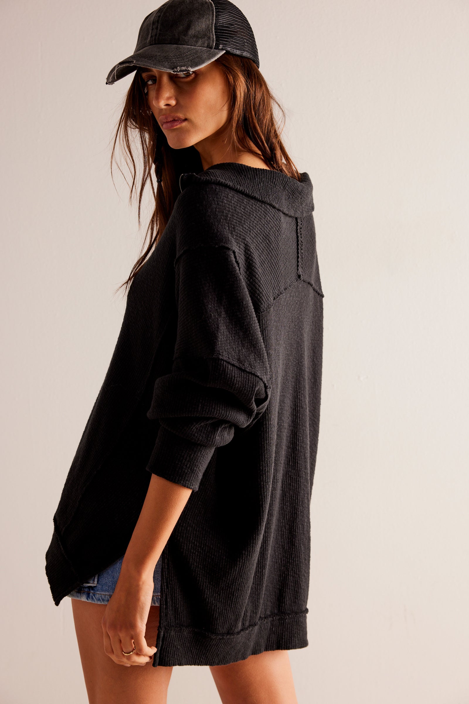 John and jenn online dylan hoodie tunic pullover