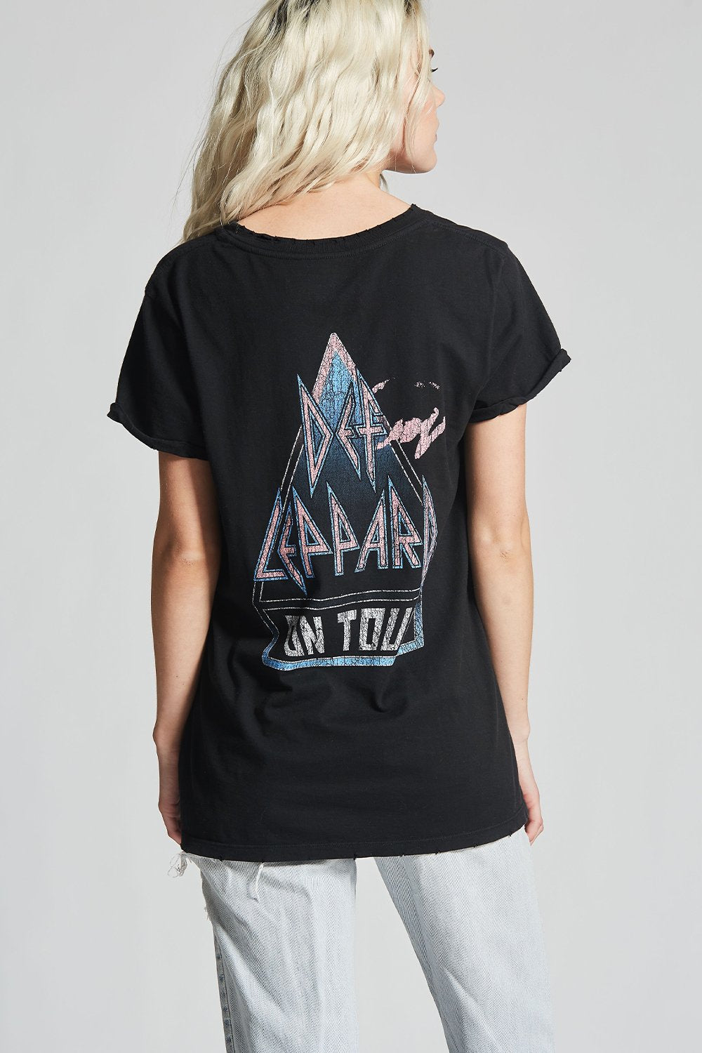 Def Leopard Pyromania Tour Graphic Tee Recycled Karma