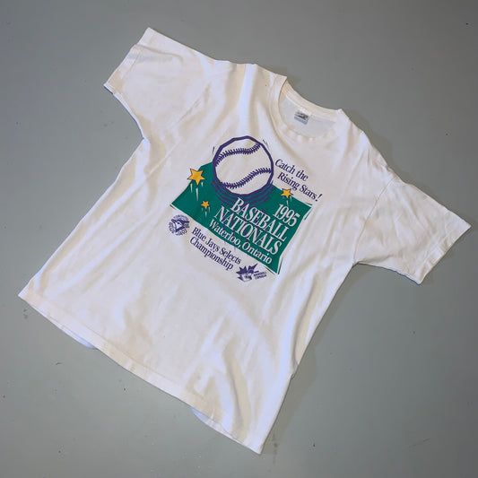 Vintage 1995 Baseball Nationals Tee
