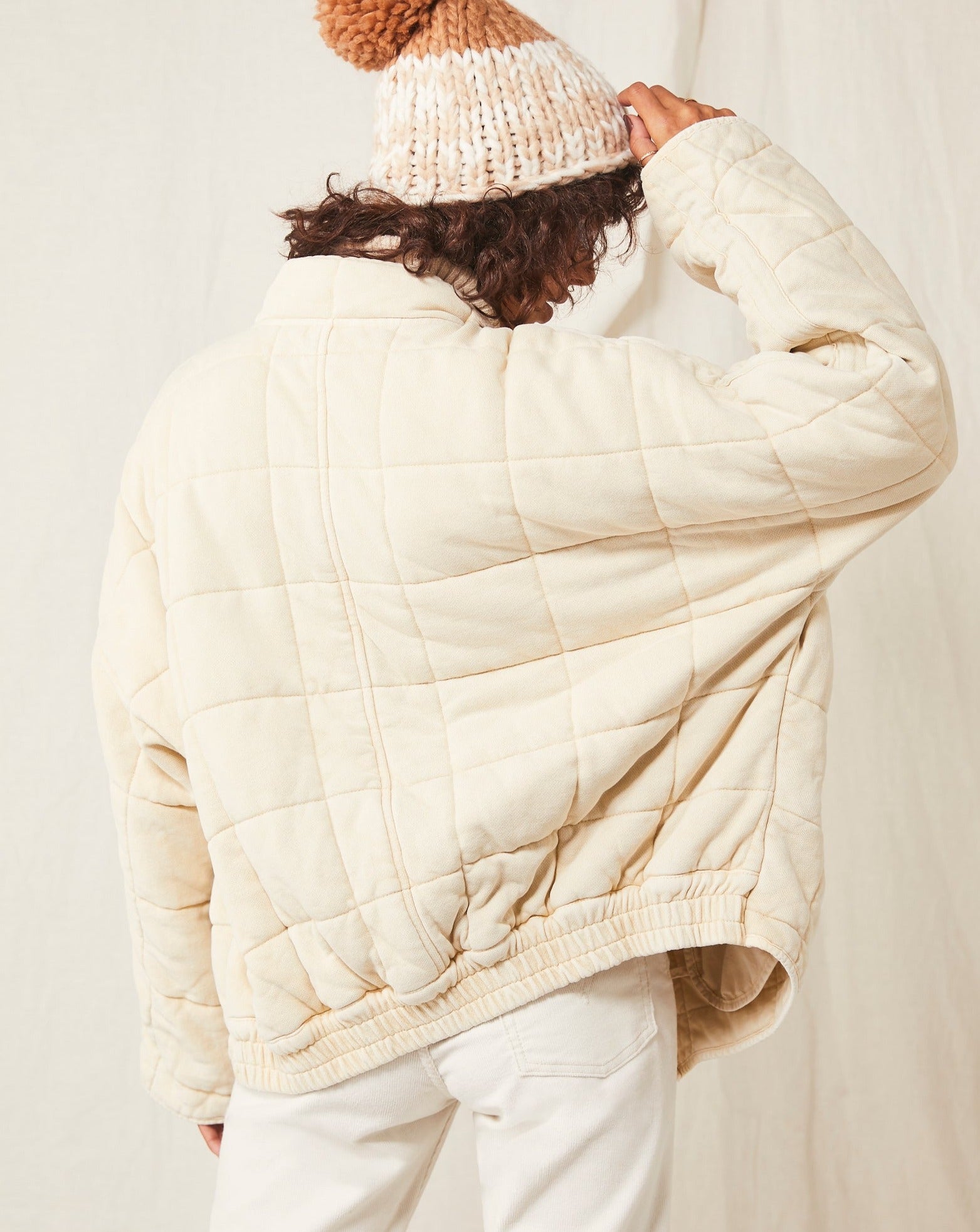 Dolman hot sale quilted jacket