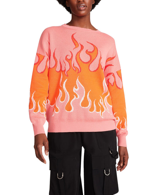 Livia Flame Sweater Steve Madden