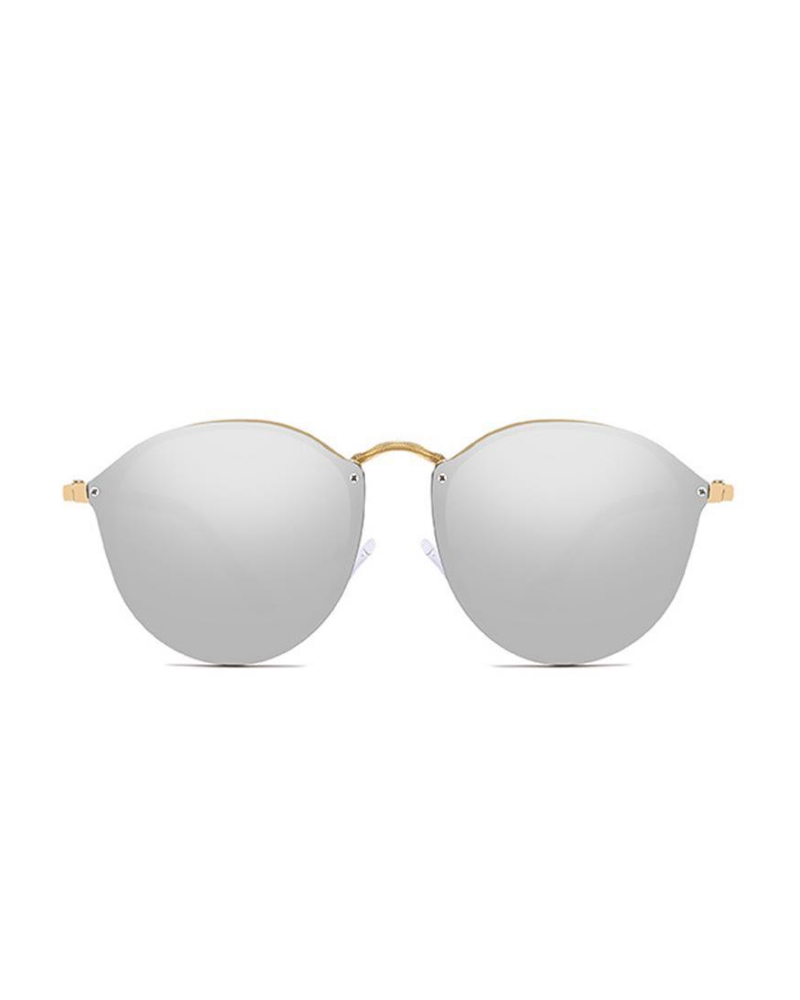 Hayden Sunglasses In Silver/Gold - The Details Boutique