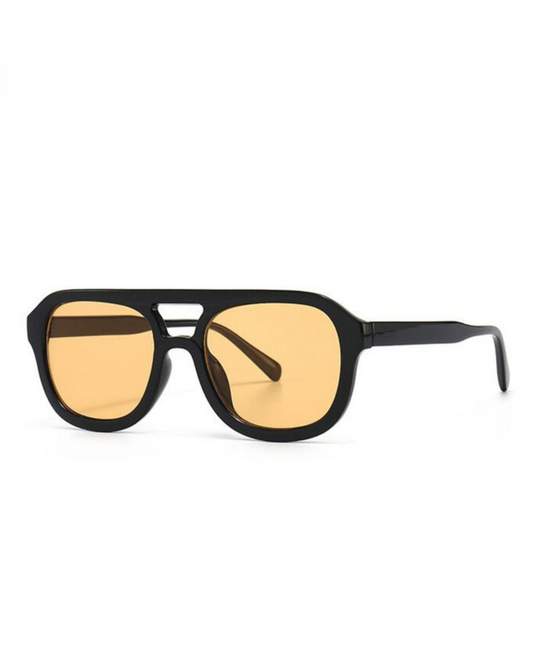Olivia Sunglasses In Black/Yellow