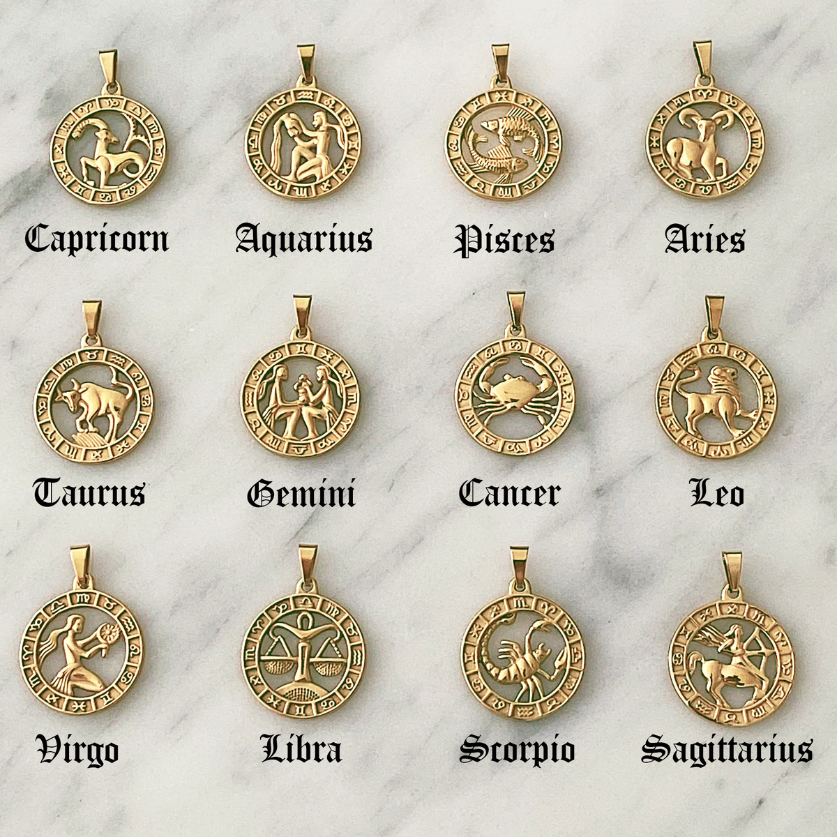 Classic Zodiac Necklace