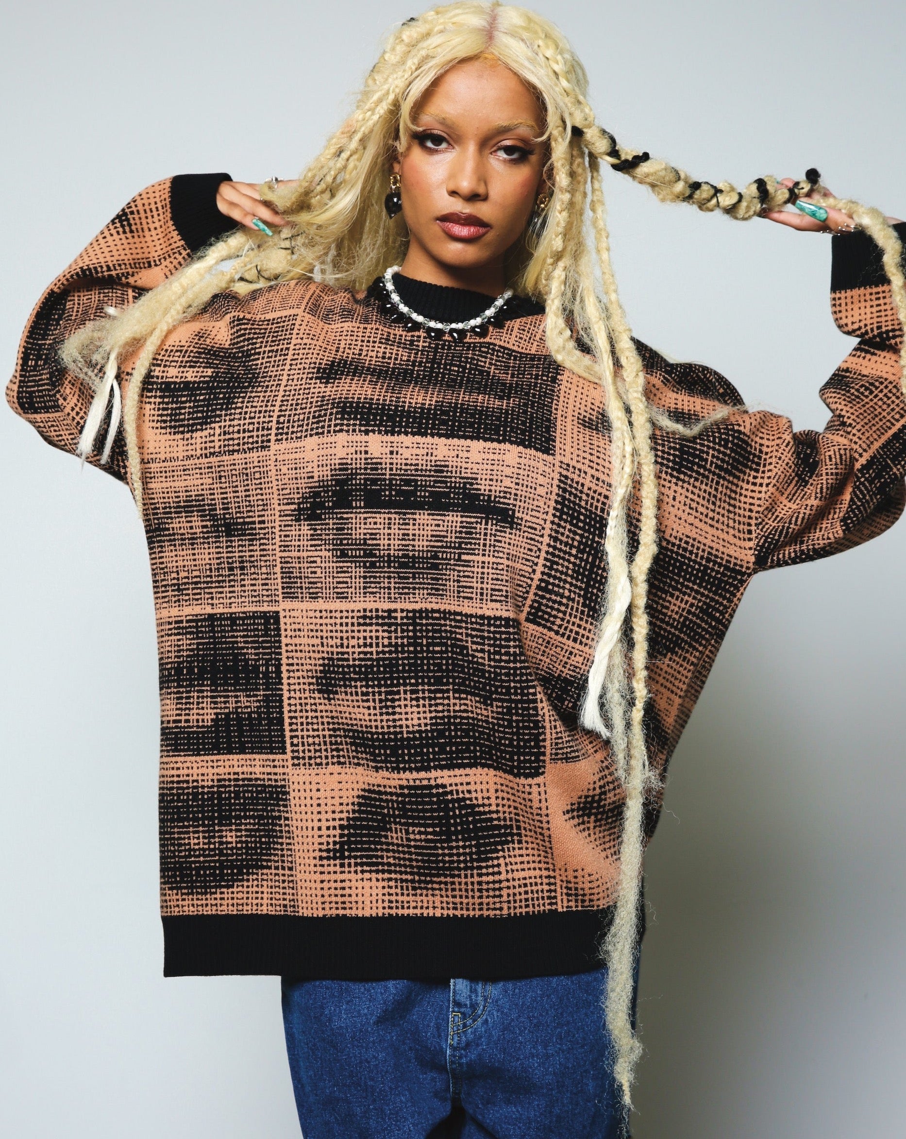Whisper Knit Ragged Jeans