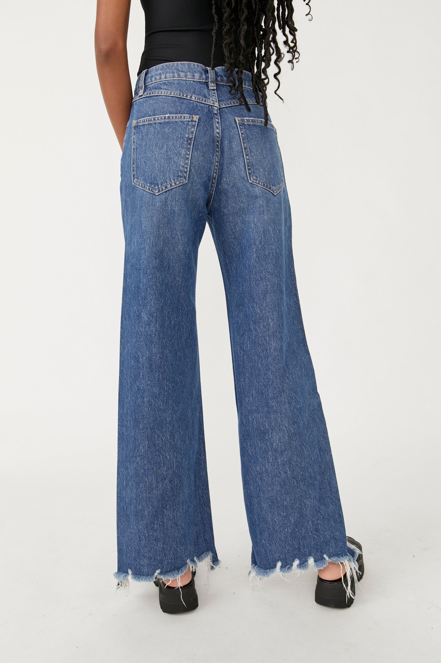 Straight Up Baggy Jeans Free People
